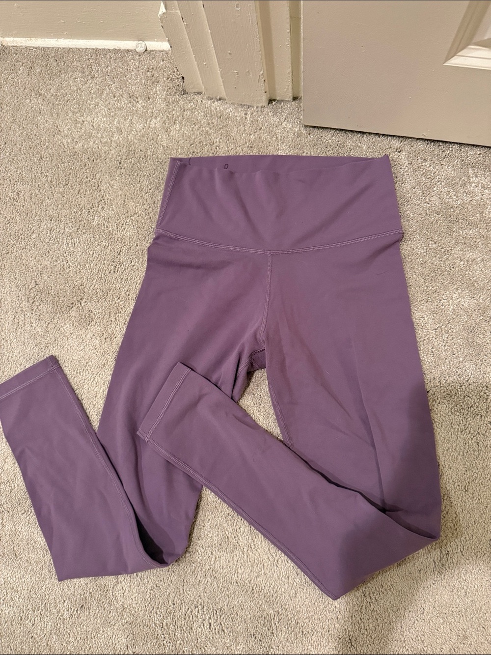 TNA High-Waist Purple Workout Leggings